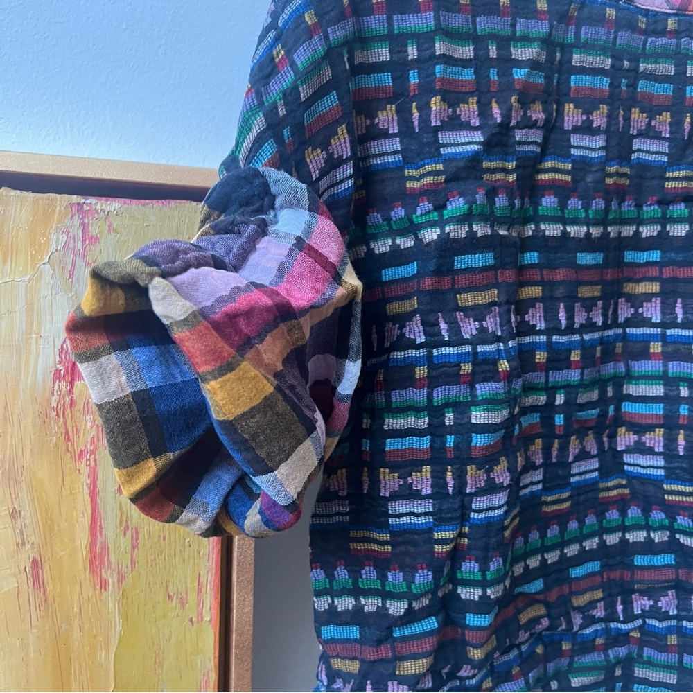 ACE & JIG Reversible Colorful Patterned Top